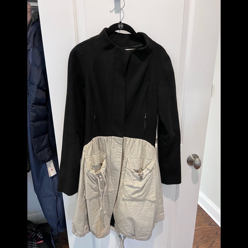 Rachel Roy chic peacoat on top cargo on bottom. Fashion forward barely used